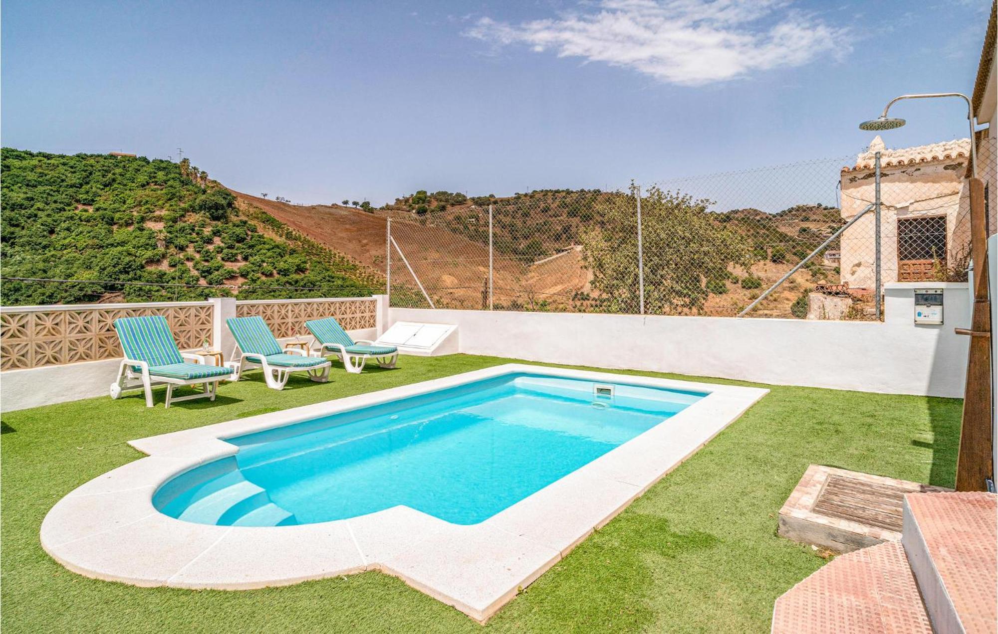Gorgeous Home In Cajiz With Wifi Cajís Εξωτερικό φωτογραφία